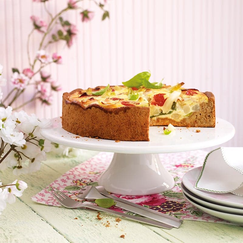 ViktVäktarna - Paj med vit sparris och rökt kalkon