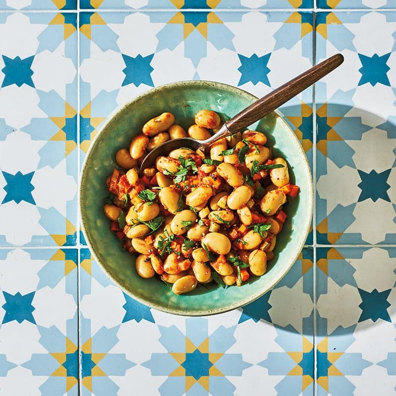Greek-style butter beans
