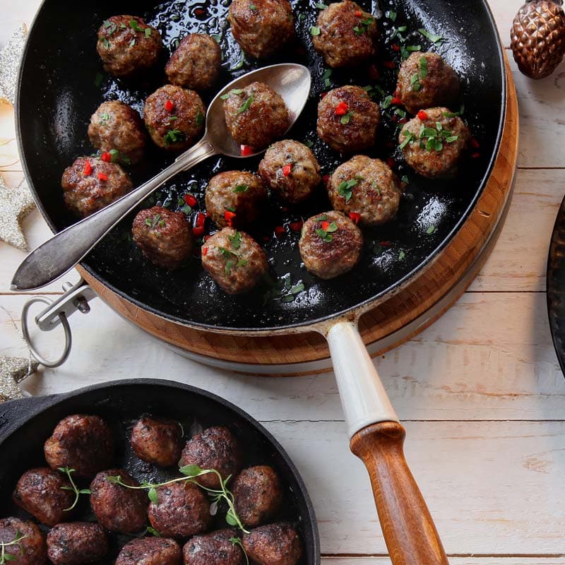 ViktVäktarna -Kalkonbullar med ingefära och chili