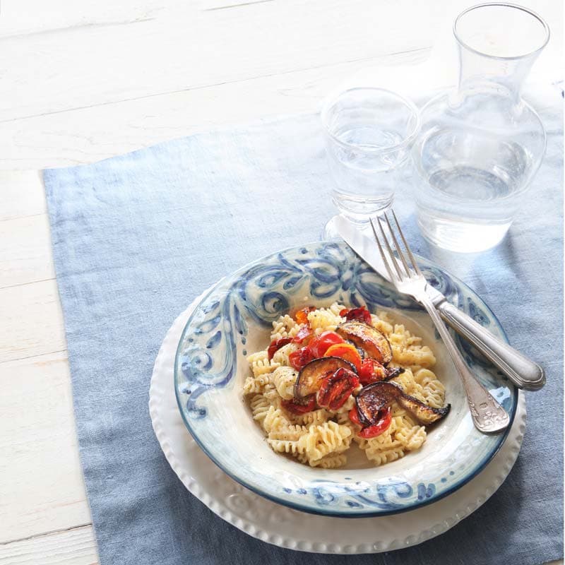 ViktVäktarna - Pasta med valnötspesto och ugnsrostade grönsaker