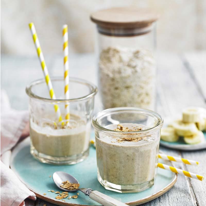 ViktVäktarna - Havre- och banansmoothie med rostade havregryn