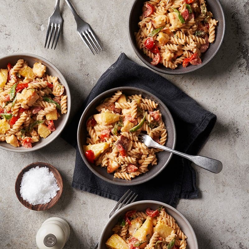 ViktVäktarna - Halloumipasta med ananas