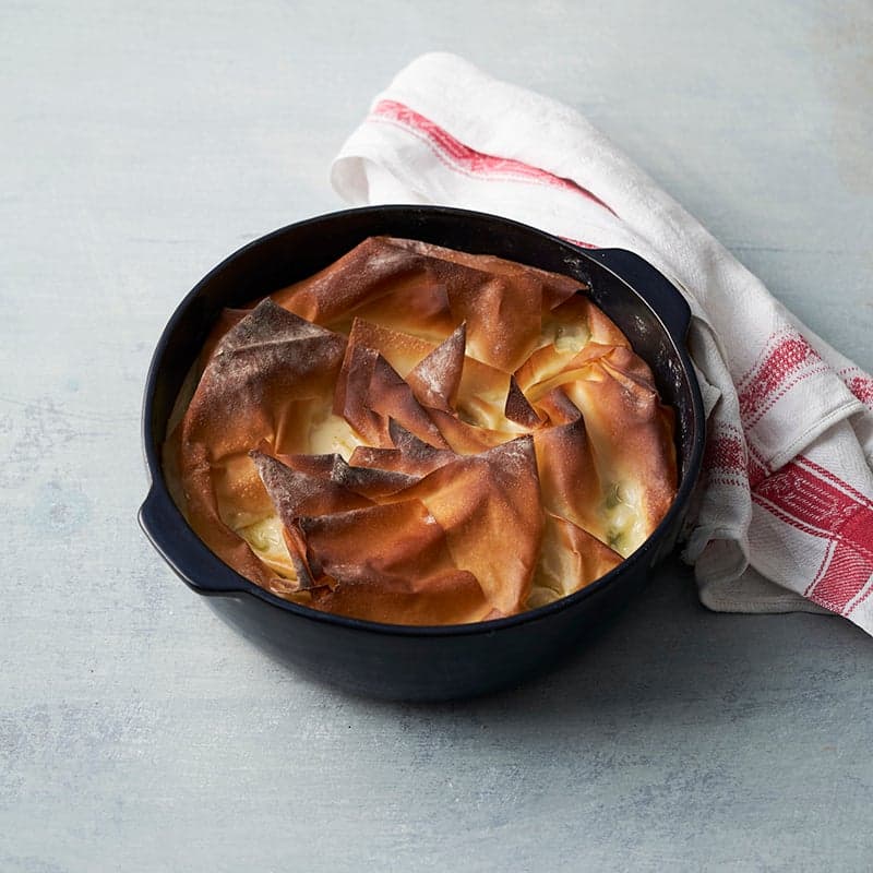 ViktVäktarna - Filodegspaj med ost och spenat