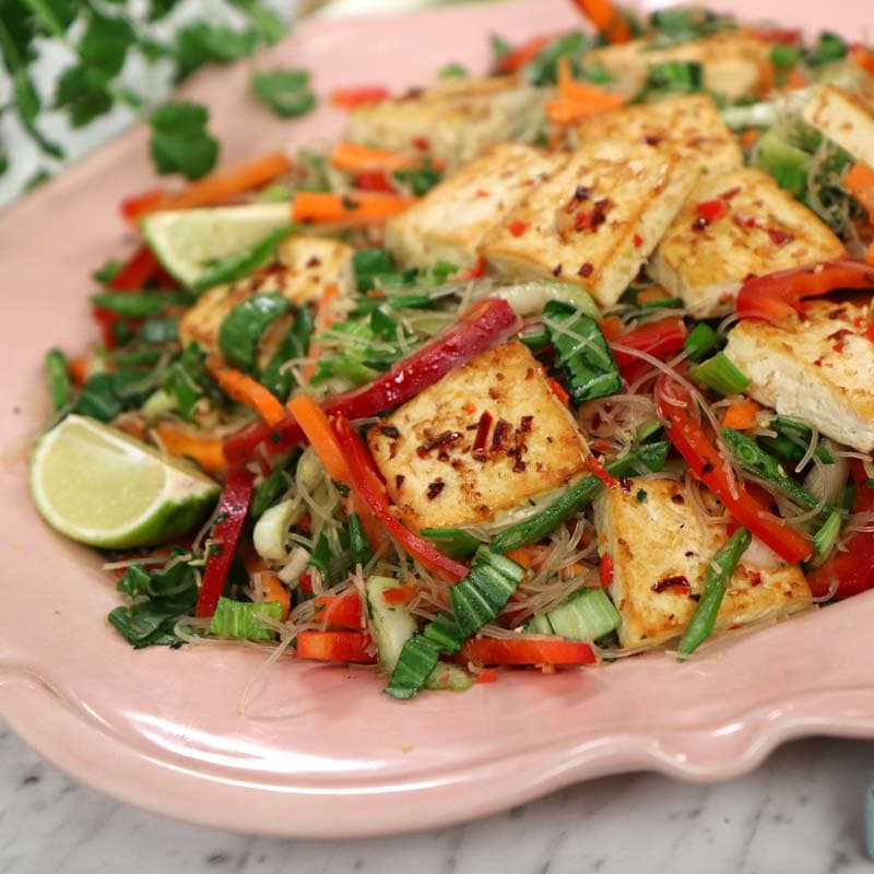 ViktVäktarna - Zeinas spicy tofu med nudelsallad