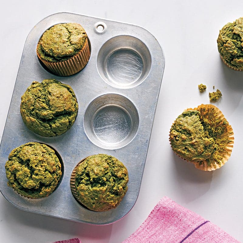 Eat-your-greens breakfast muffins