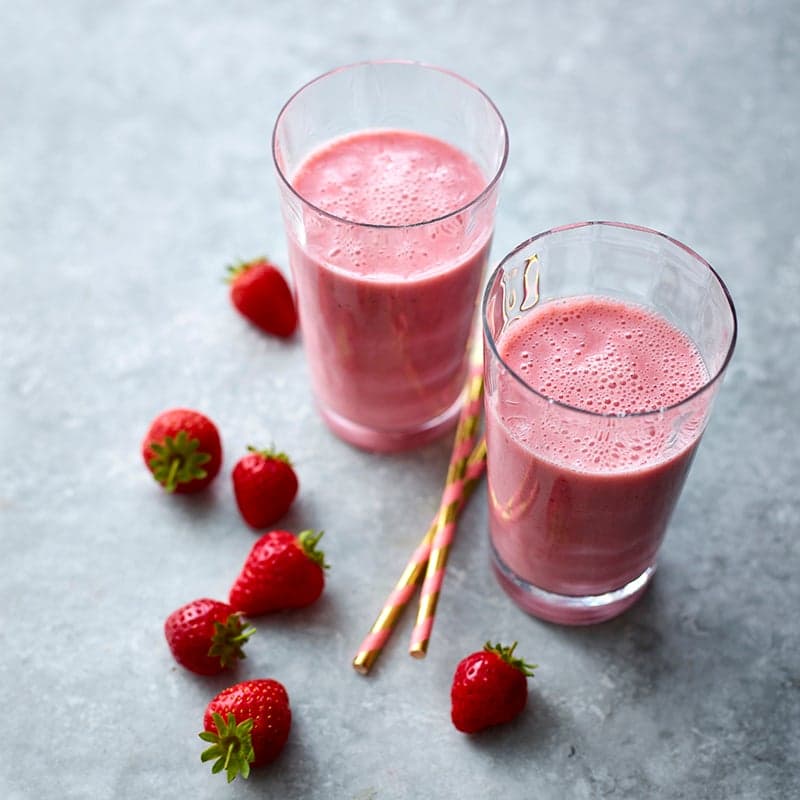 ViktVäktarna - Smoothie med jordgubbar och vanilj