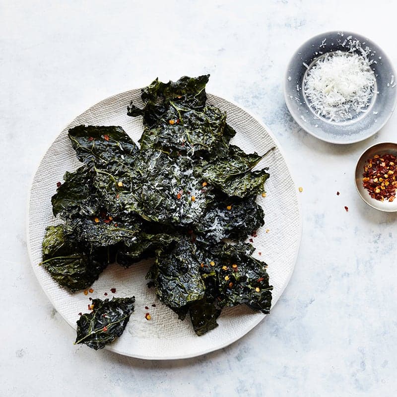 ViktVäktarna - Grönkålschips med parmesan