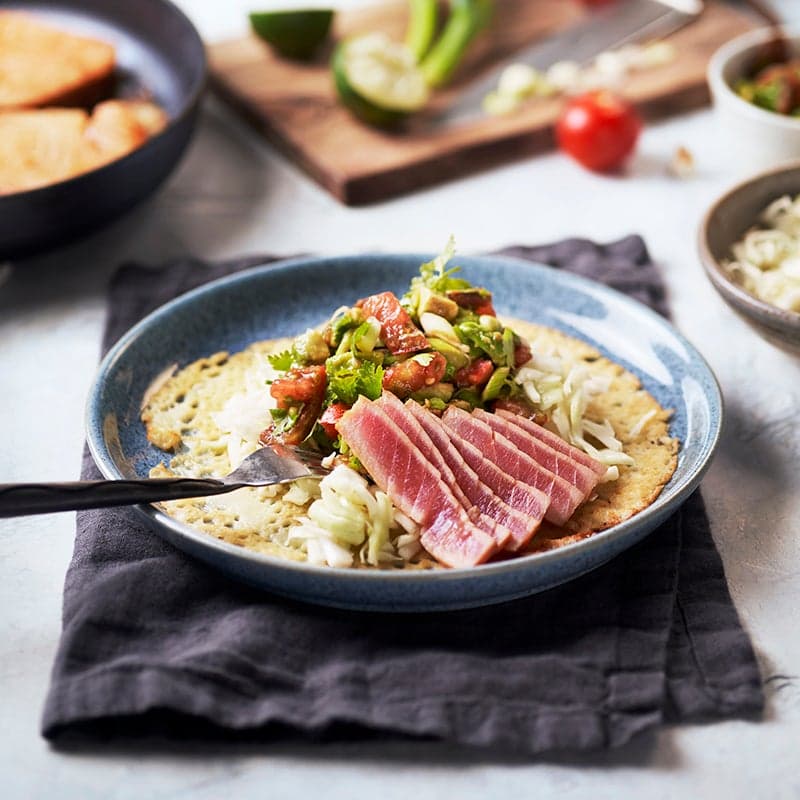 ViktVäktarna - Ris- och kokospannkakor med het tonfisk