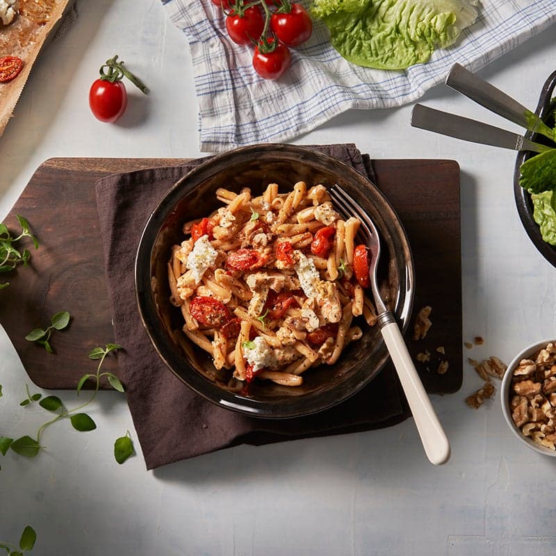 ViktVäktarna - Pasta med ugnsbakad feta och tomat