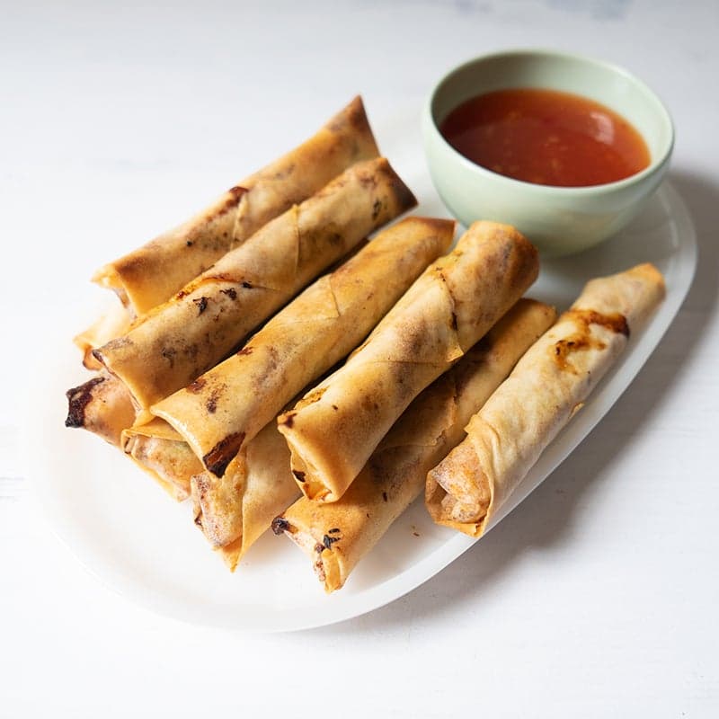 Air fryer lumpia