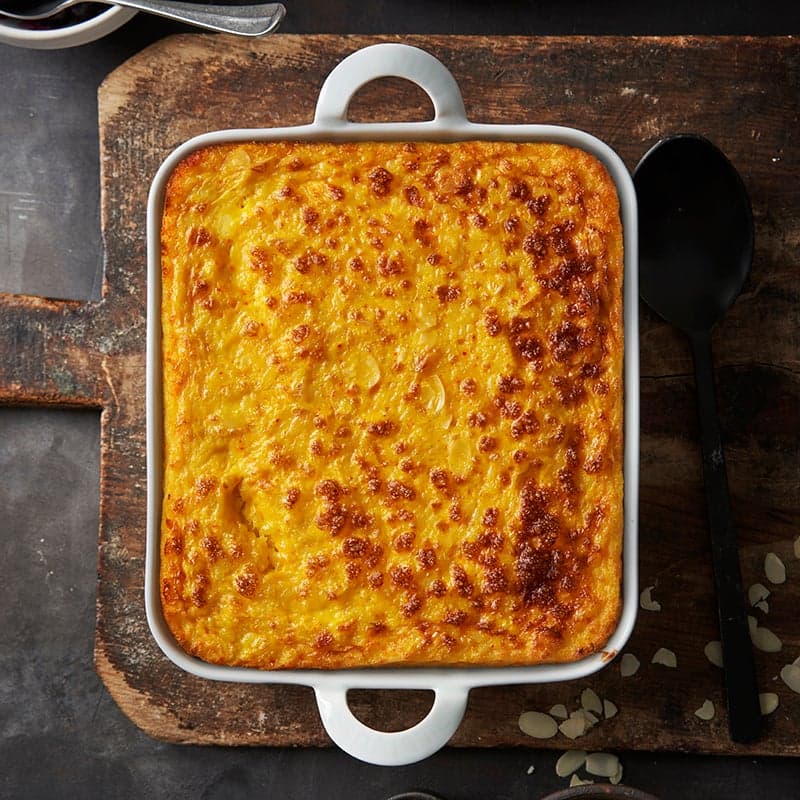 ViktVäktarna - Gotländsk saffranspannkaka med rårörda blåbär