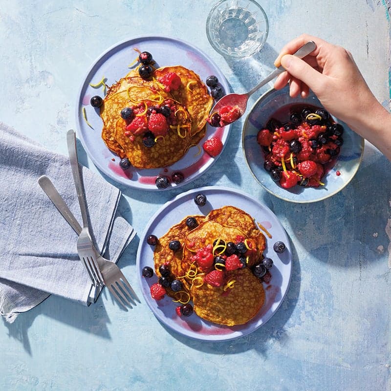 ViktVäktarna - Bananpannkakor med sirapsbär