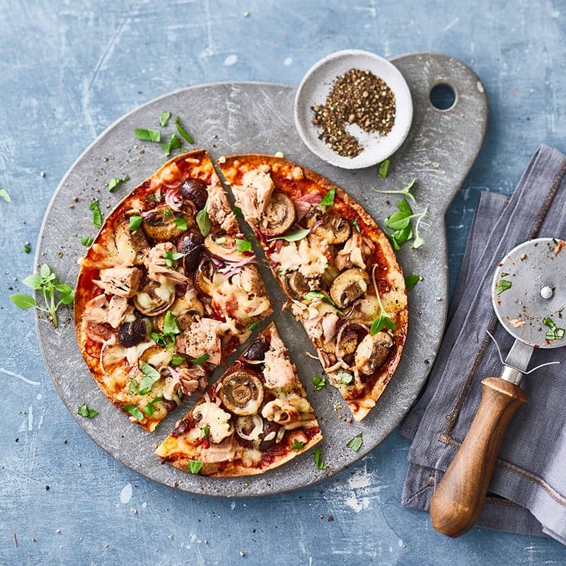 ViktVäktarna - Snabb tonfiskspizza