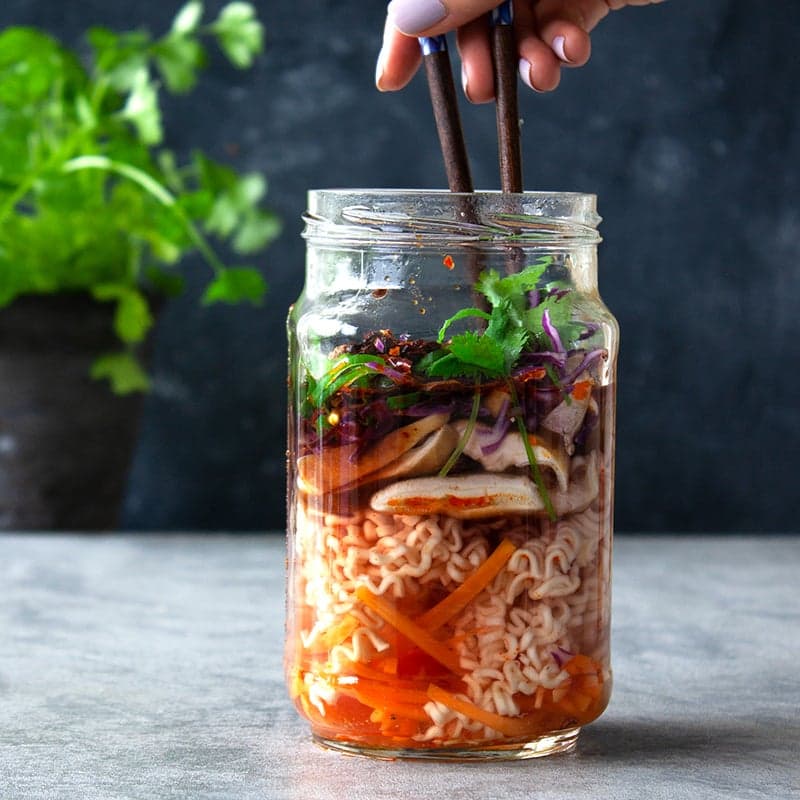 ViktVäktarna - Snabb nudelsoppa i glasburk