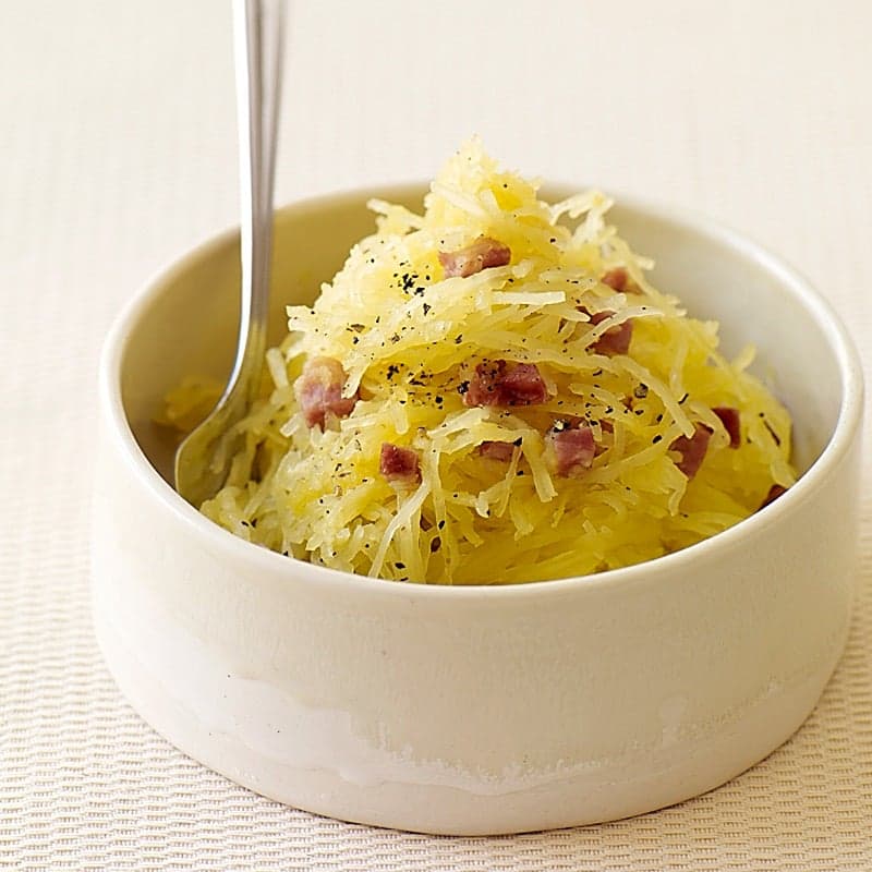 Garlicky-Kielbasa Spaghetti Squash