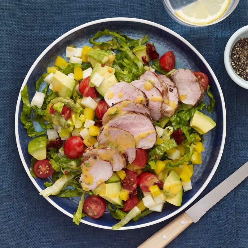 Chipotle-Grilled Pork Salad