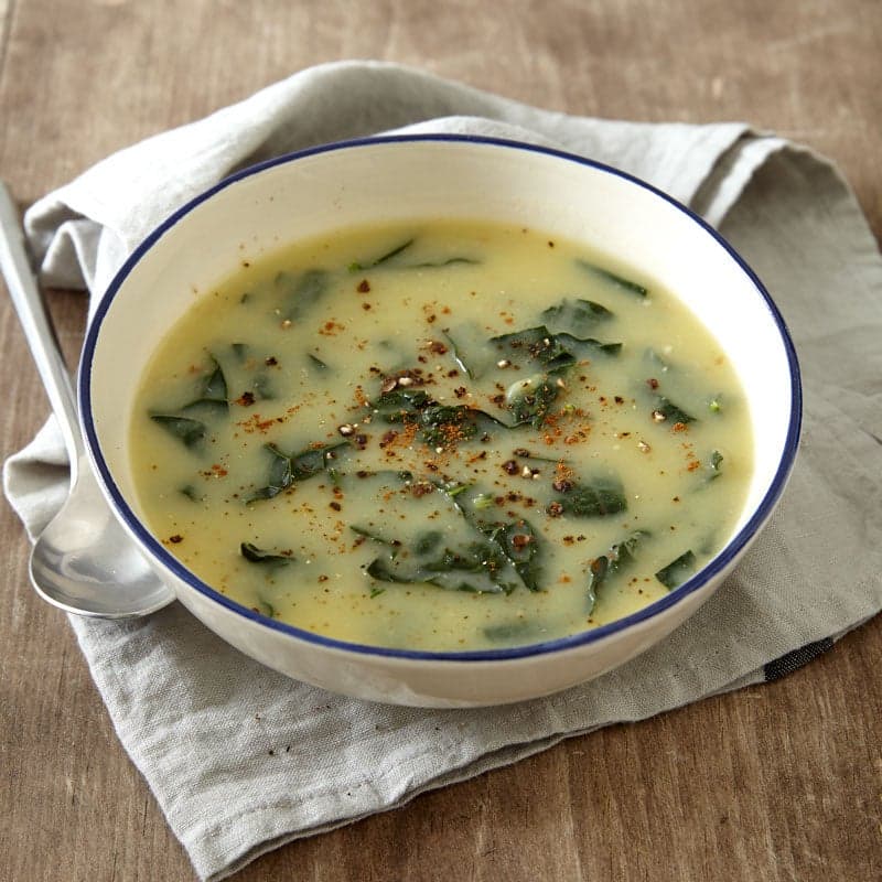 Potato-kale soup