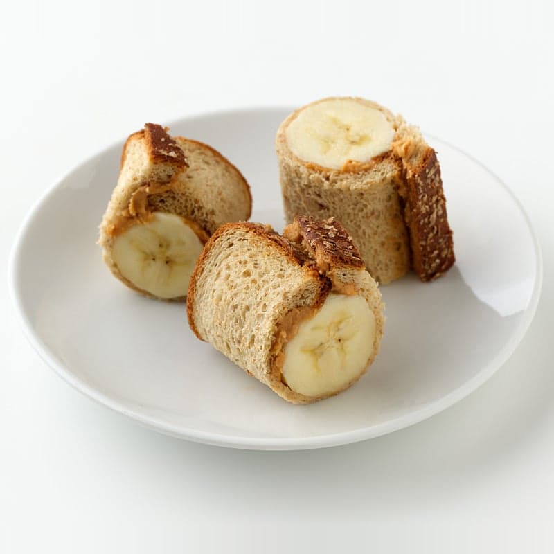 Peanut Butter & Banana Roll-Ups