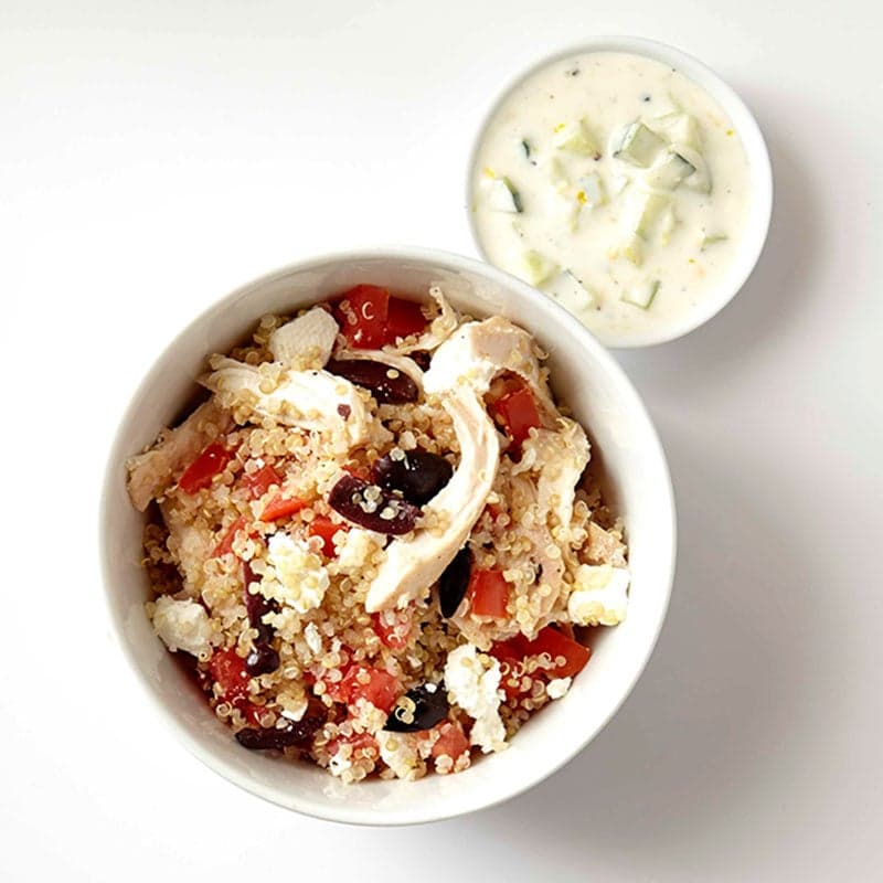 Mediterranean Quinoa Bowl