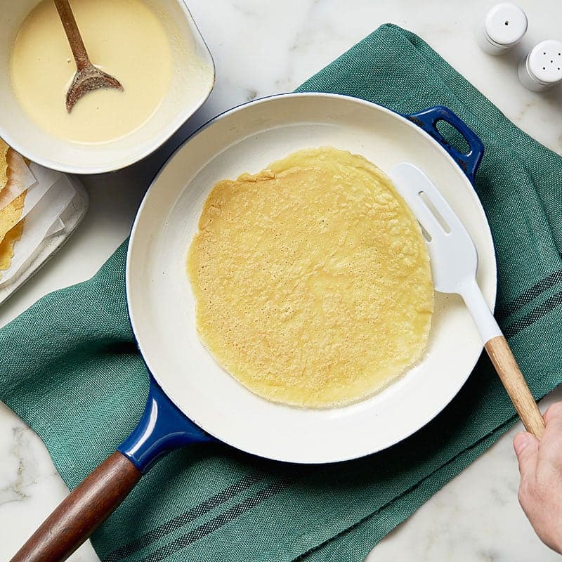 Chickpea flour crepes