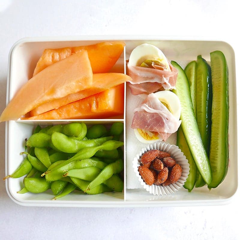 Lazy Deviled Egg Snack Lunch