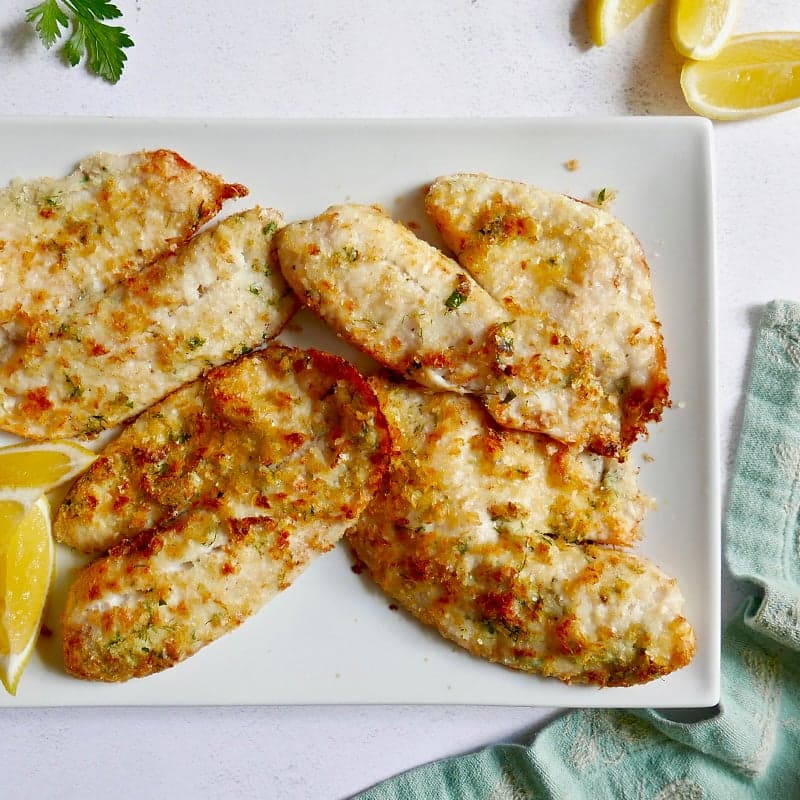 Air-Fryer Potato-Crusted Fish Fillets