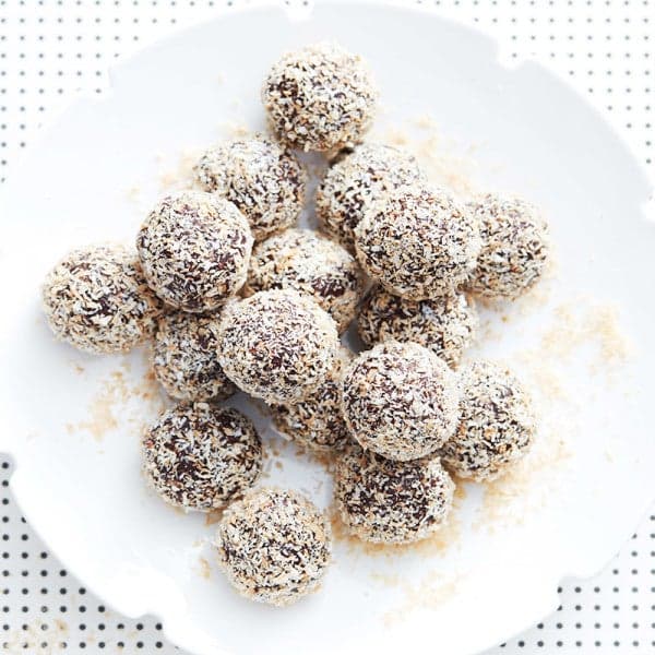 Chocolate-Peanut Bliss Balls