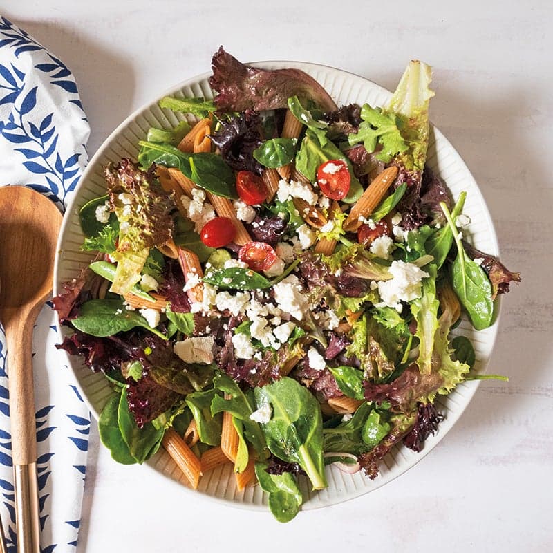 Salad Pasta with Greek Vinaigrette