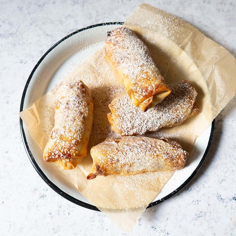 Apple Pie Egg Rolls